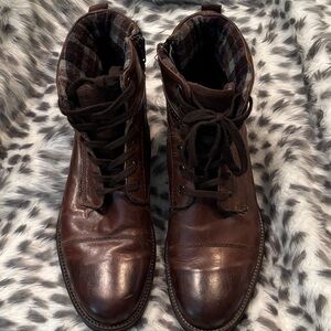 Men's Brown Leather Boots